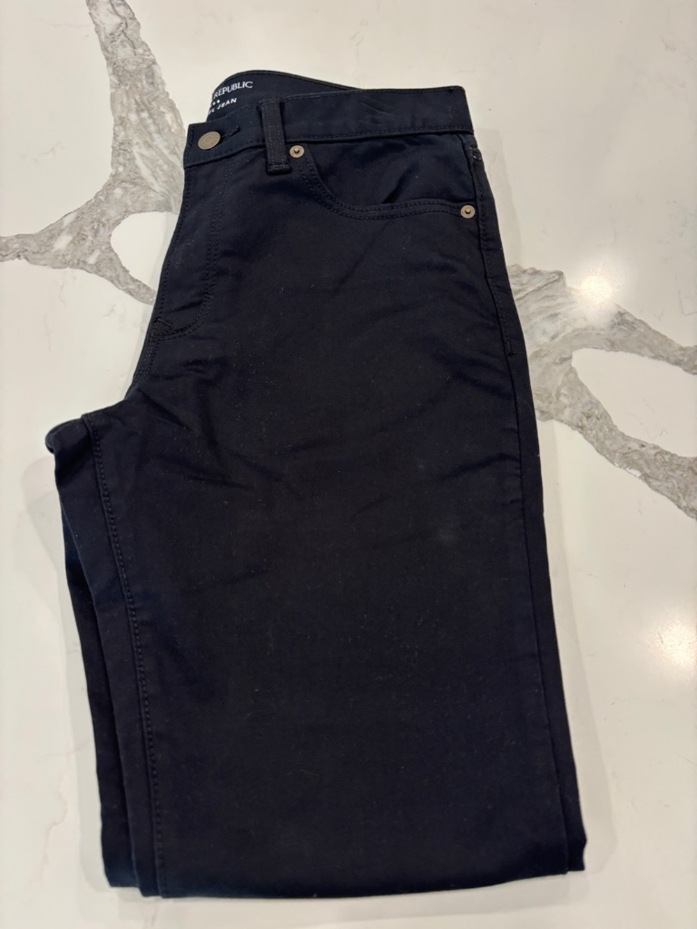 NWOT Banana Republic Slim Travel Jeans - Black 29x30